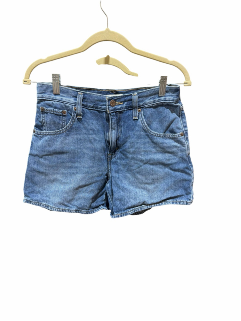 Women's Levi's Cinch Jean Shorts Size 26 Blue